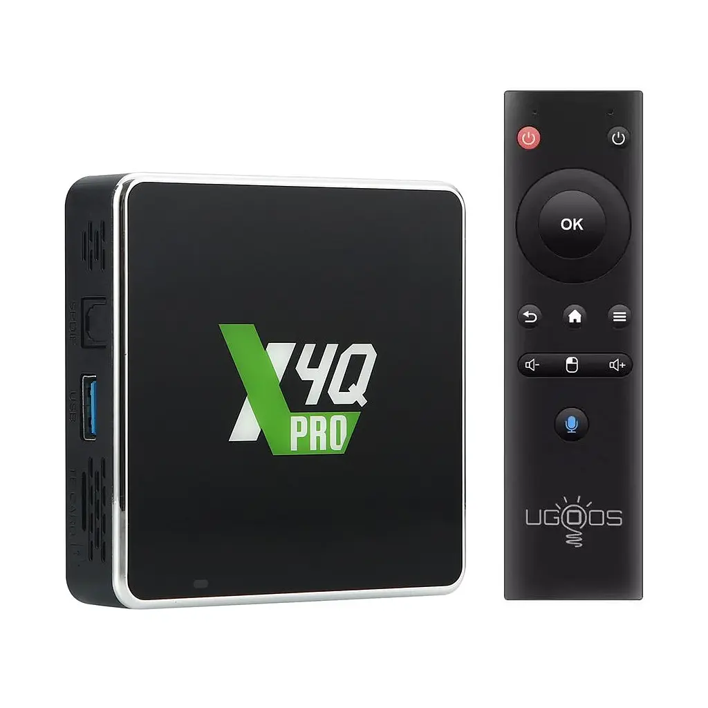 Медиаплеер Ugoos X4Q PRO 4/32Gb/Amlogic S905X4/Android 11 (X4Q PRO) - фото 9