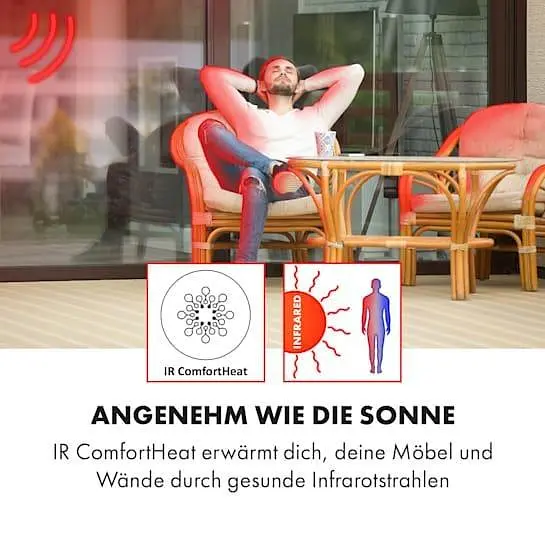 Обогреватель инфракрасный Blumfeldt Cosmic Beam Smart 24 (10035258) - фото 5