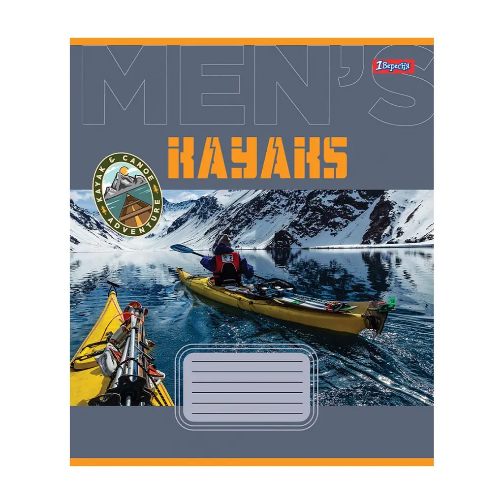 Зошит 1 вересня 1В Mens hobby 36 аркушів клітинка (767327), в асортименті - фото 5