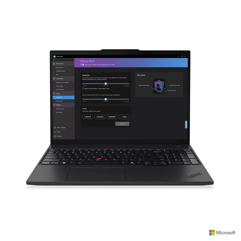 Ноутбук ThinkPad T16 Gen 3 - Ultra 5, IPS, 16GB DDR5, 512GB, Windows 11 Pro, autonomie mare - фото 12