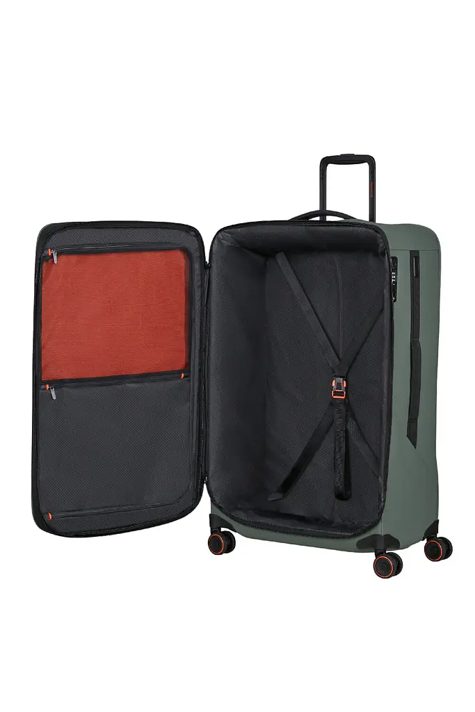 Валіза 78 См Samsonite GLAZED SAGE GREEN 78x48x32(35) KT9*04003 - фото 2