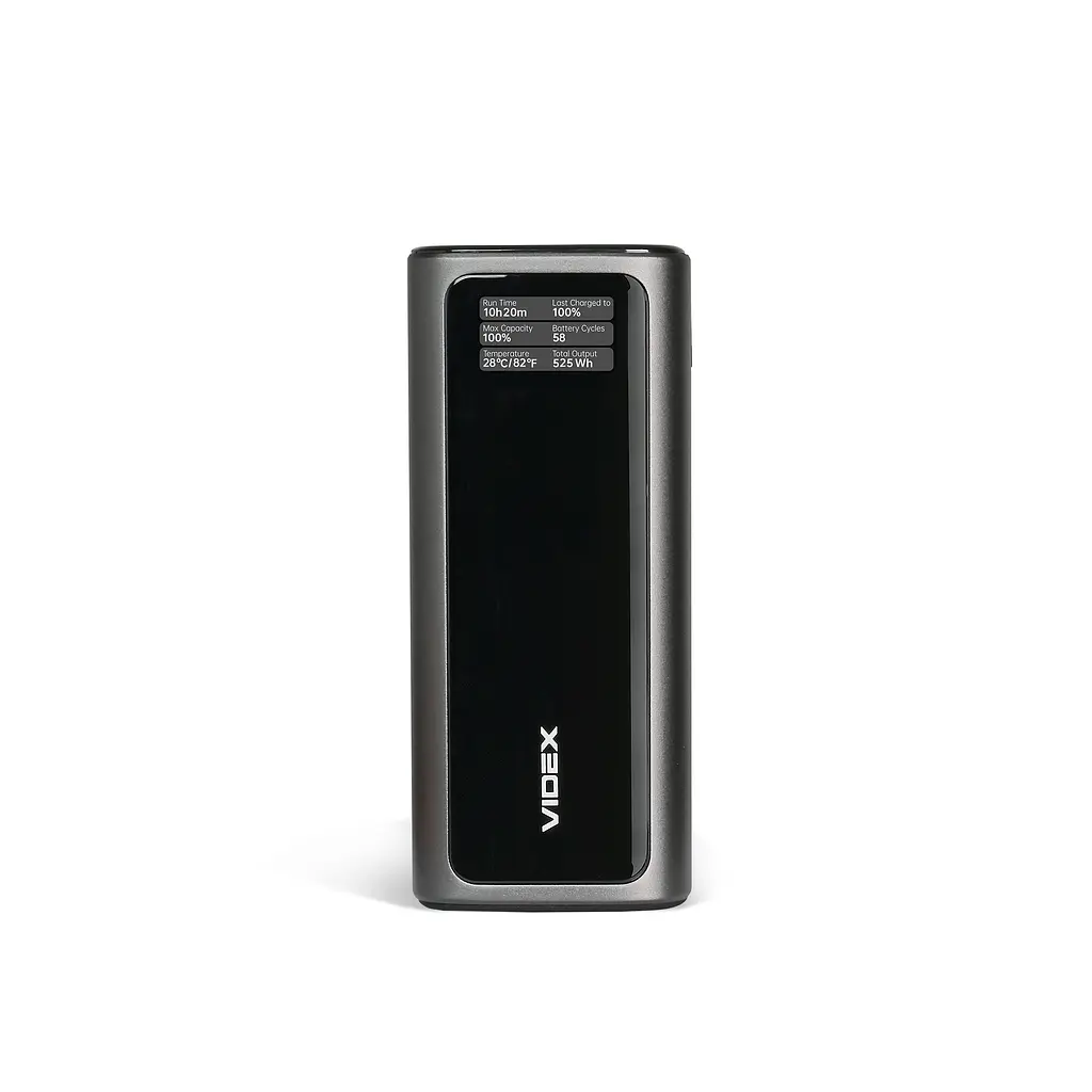 Павербанк 20000mAh VIDEX VPB-350 130W PD100W +Display VIDEX (28607-000) - фото 8
