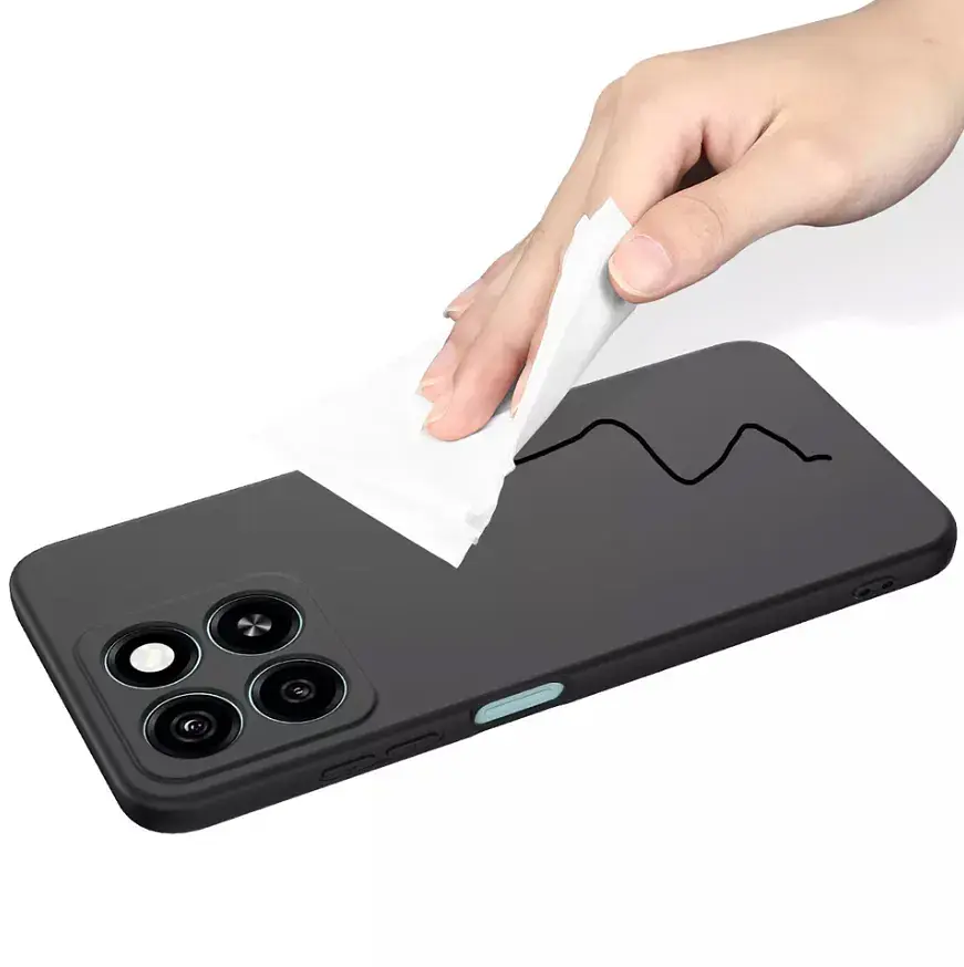 Силіконовий чохол BeCover для ZTE Blade A55 Black (712287) - фото 3