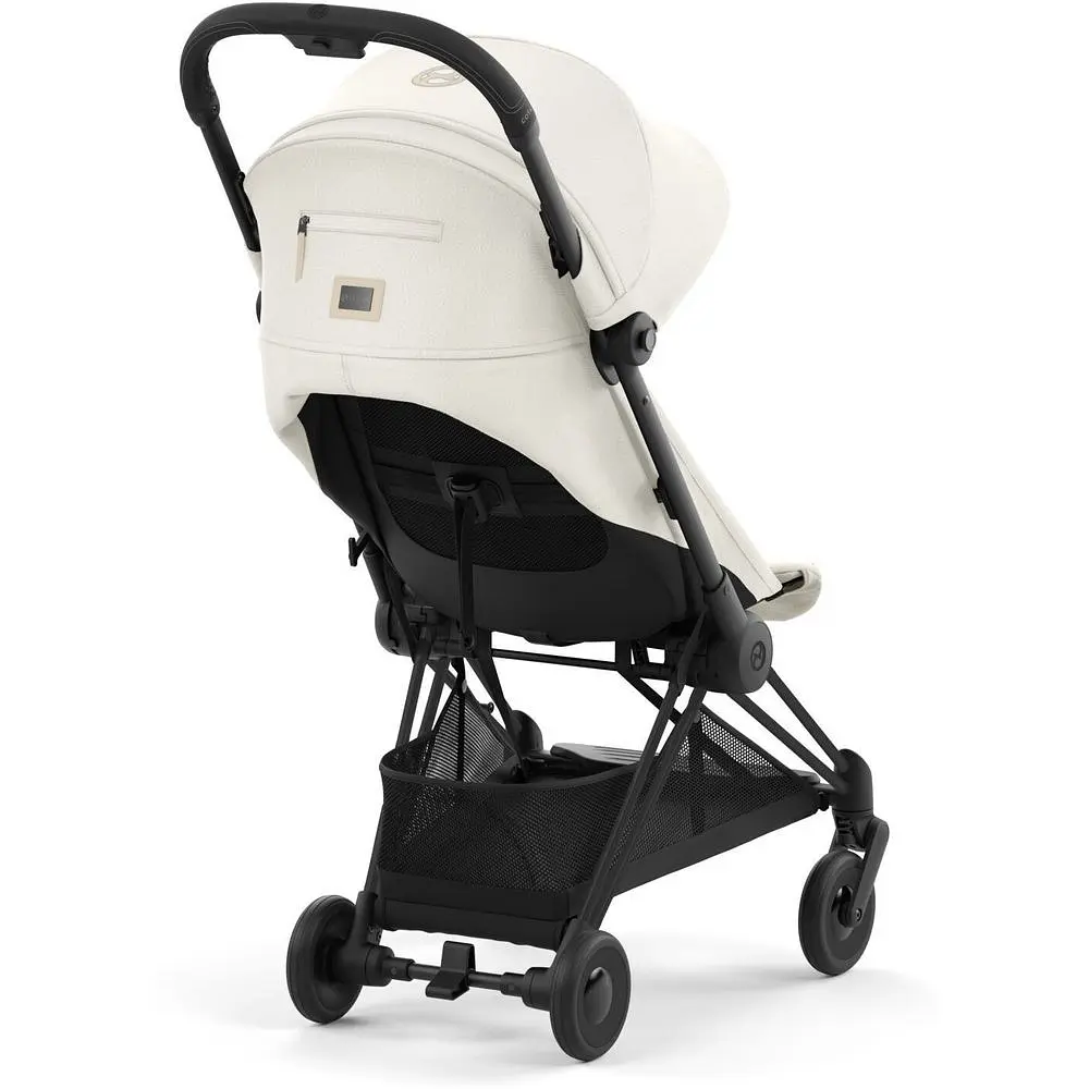 Прогулочная коляска Cybex Coya Matt Black Off White, белый (522004335) - фото 4