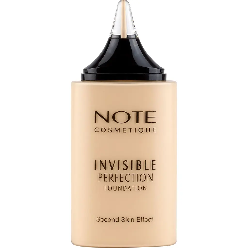 Тональная основа Note Cosmetique Invisible Perfection Foundation тон 100 (Bare Sand) 35 мл - фото 2