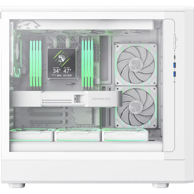 Корпус GameMax CLAW 460 WW Без БЖ White (CLAW 460 WW) Без БП - фото 8