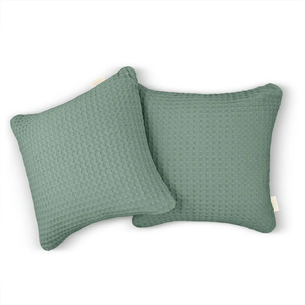 Декоративна наволочка 45х45 Meditative Greek Waffle COSAS (4822052343166) - фото 4