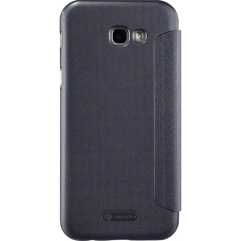 Чехол-книжка Nillkin Sparkle case Samsung Galaxy A3 A320F 2017 Black - фото 4