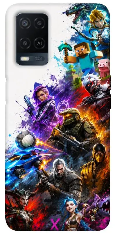 TPU чохол Demsky Gameverse для Oppo A16s / A16