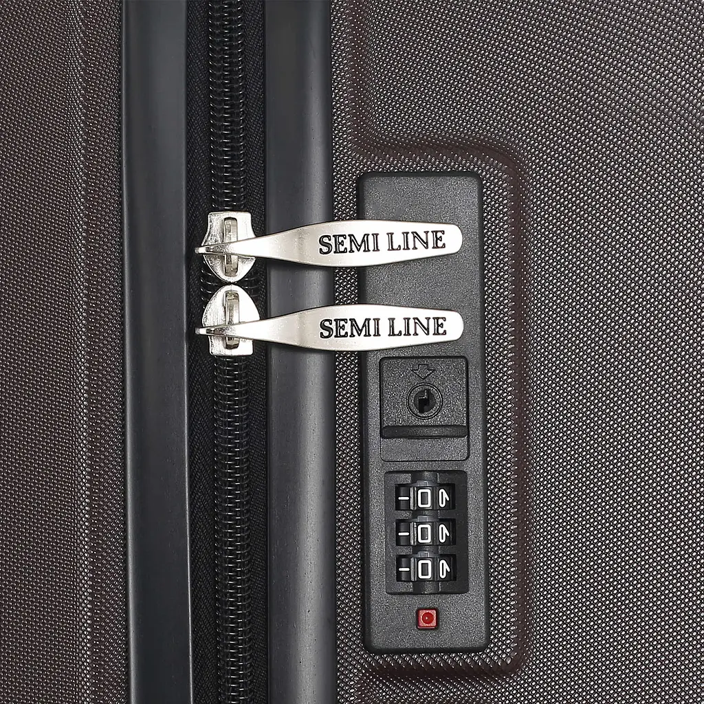 Валіза середня Semi Line 24 дюйми (M) дюйми (M) ABS-Plastic Brown (T5788-2) - фото 7