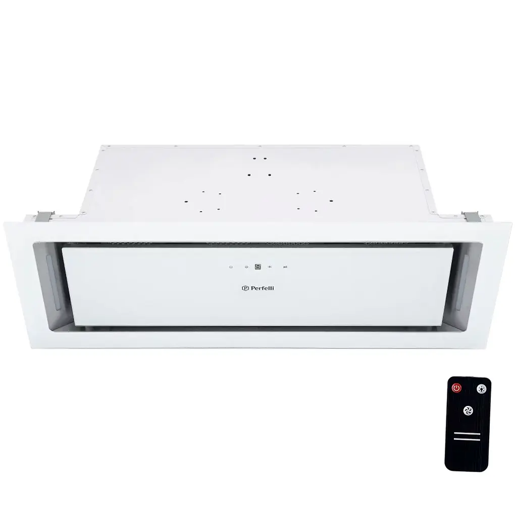 Витяжка повновбудована PERFELLI BISP 9673 WH 1000 LED Strip