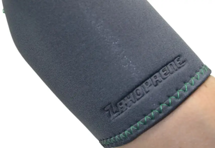 Налокітник MadMax MFA-293 Zahoprene Elbow Support Dark Grey/Green (1 шт) L (MFA-293_L) - фото 2