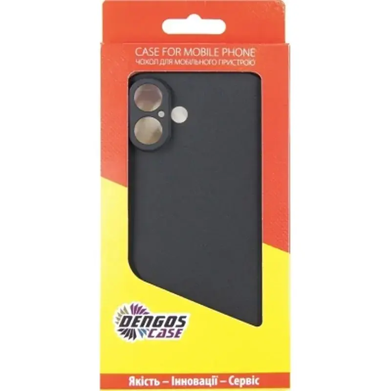 Чохол до мобільного телефона Dengos Carbon iPhone 16 Plus (black) (DG-TPU-CRBN-210) - фото 5