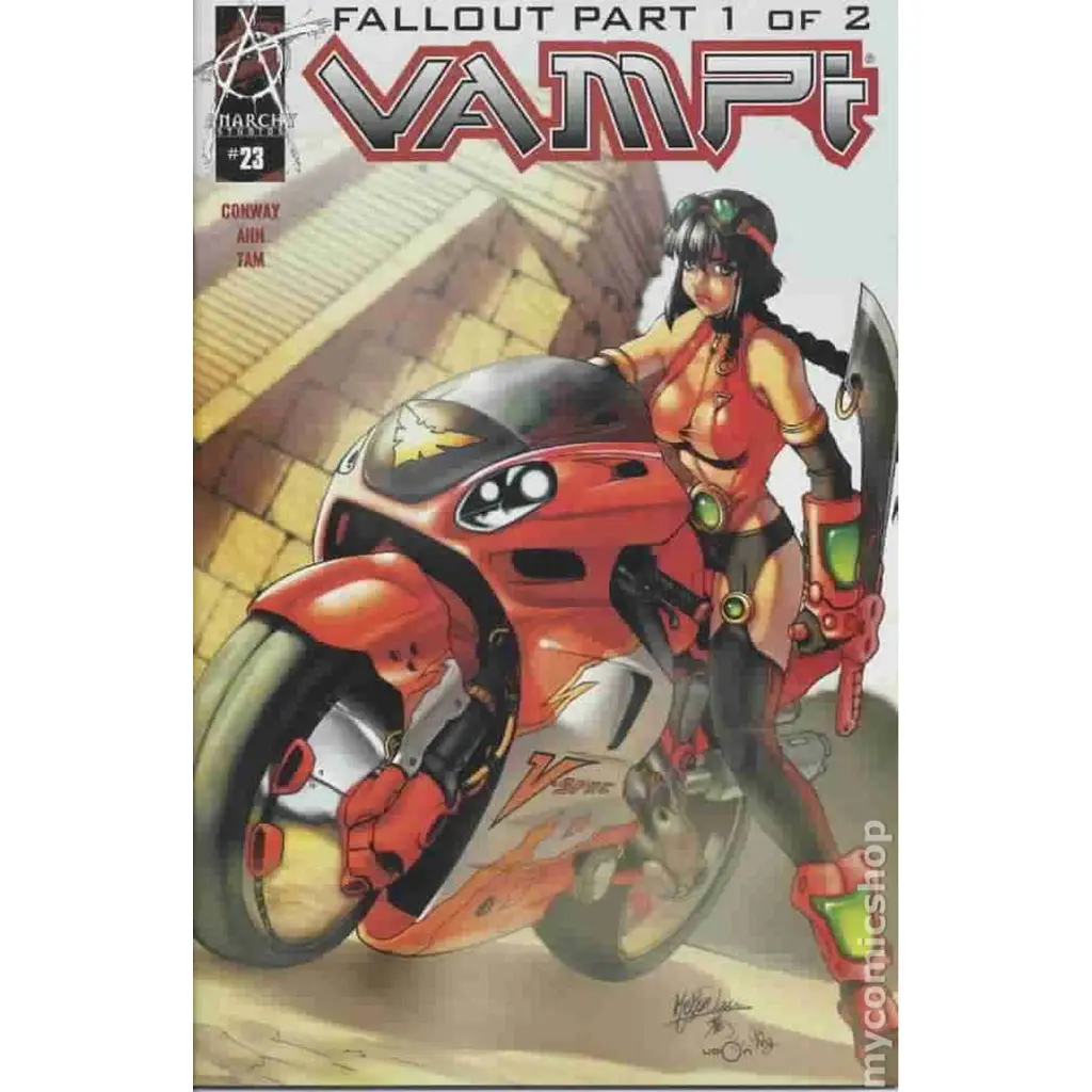 Vampi #23A (2000) - Девід Конвей