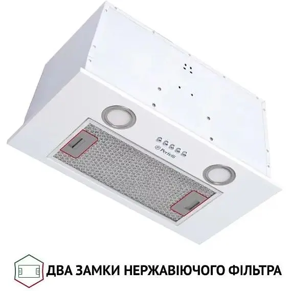 Вытяжка встроенная Perfelli BI 5652 WH 1000 LED - фото 2