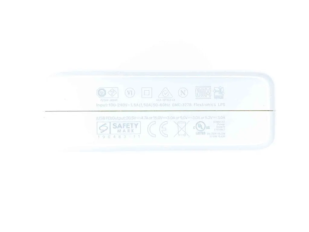 Блок живлення Apple MagSafe type c 96w a2166 - Б/В - фото 3