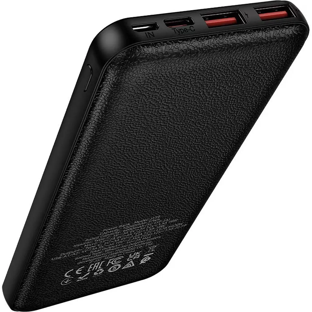 Зовнішній акумулятор Hoco J159 Essence 10000mAh 22.5W Black (673570) [166256] - фото 5