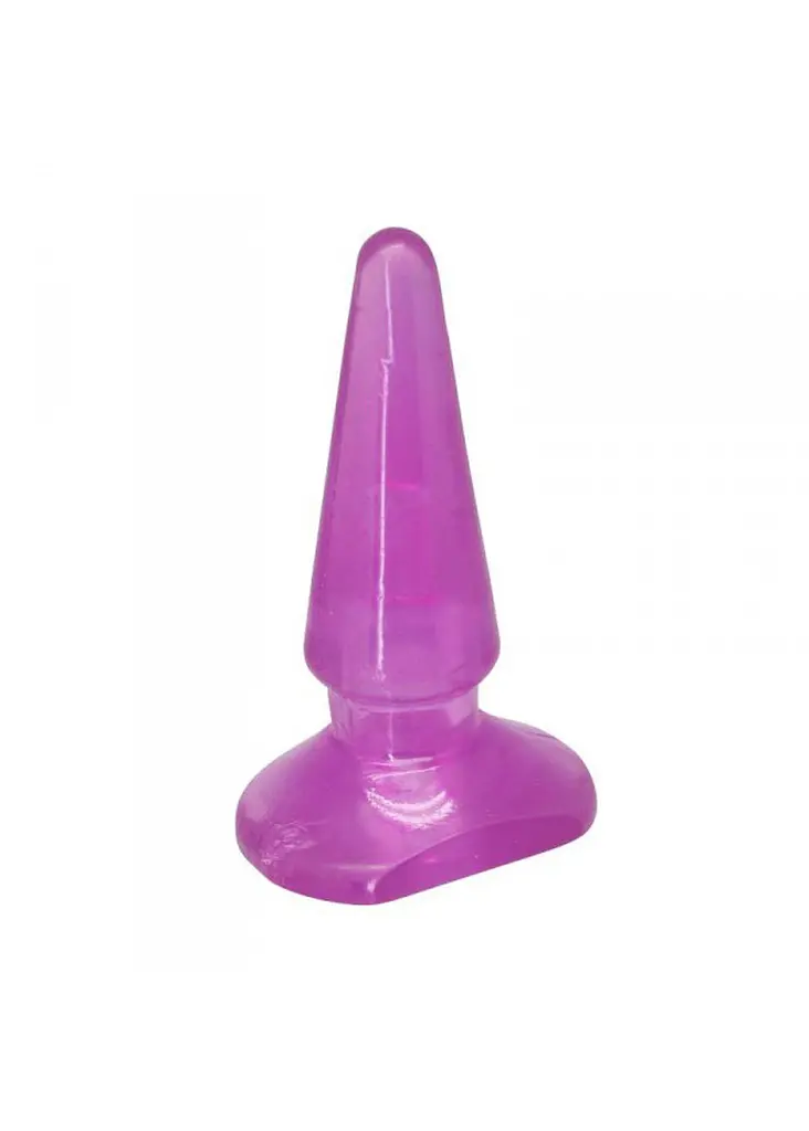 Анальна пробка Toyz4lovers Jelly Probe Plug, 10,2 см (фіолетовий) - фото 2