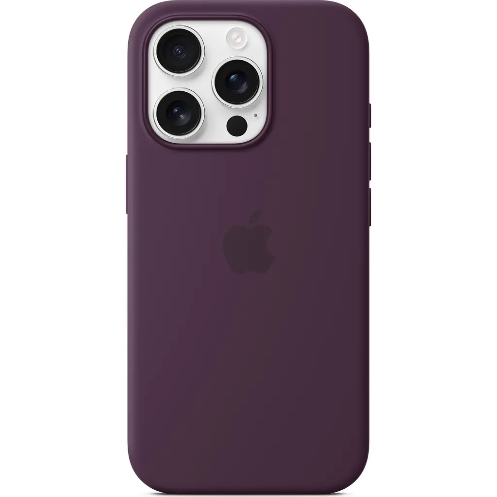 Чохол Apple Silicone Case with MagSafe для iPhone 16 Pro Plum (MYYM3ZM/A) [116181] - фото 3