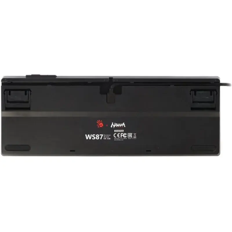 Клавіатура A4Tech Bloody WS87 Naraka Wireless/Bluetooth Black/Red (4711421001113) - фото 7