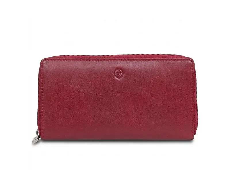 Жіночий гаманець натуральна шкіра Cortina 5059 rosso Червоний 19x10x2,5 см TONY PEROTTI acs0032569 - фото 2