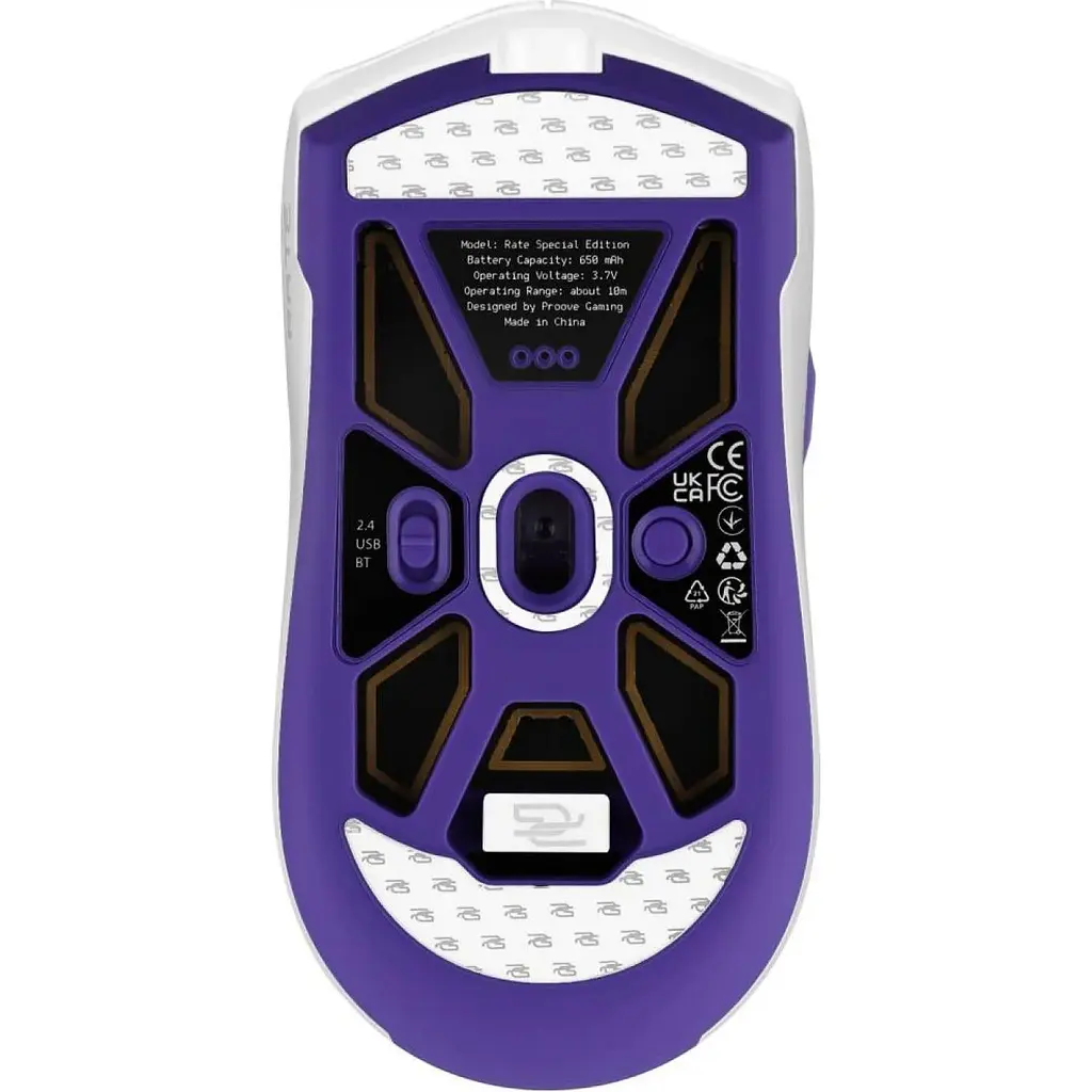 Миша Proove Rate Special Edition White/Purple (CMRTWRS03002) [139419] - фото 5