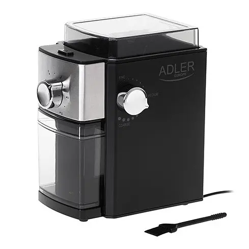 Кофемолка Adler AD 4448 помола регулировка помола уровень помола от 2 до 12 порций 100 г 300 Вт - фото 2