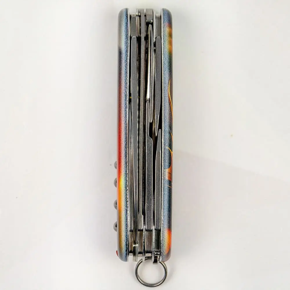 Ніж Victorinox Huntsman Zodiac 91мм 15функ Фантастичний дракон - фото 8