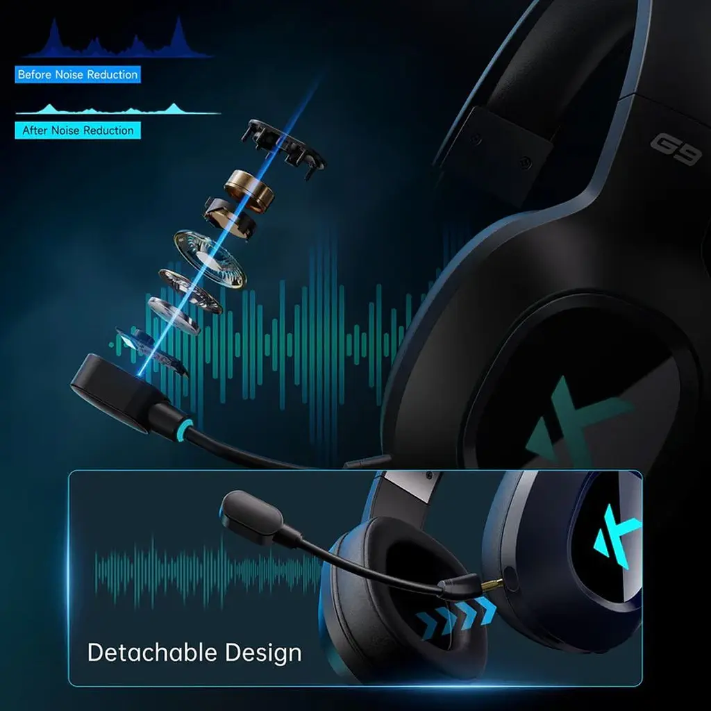 Игровые наушники MCHOSE G9 Black (MC-G9-2) - фото 3