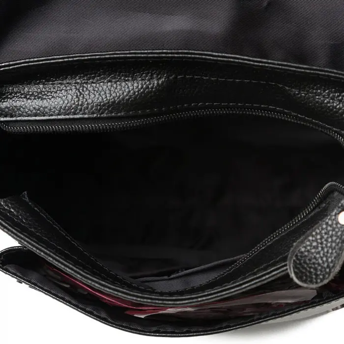 Сумка-месенджер шкіряна TIDING BAG 000305389 - фото 3