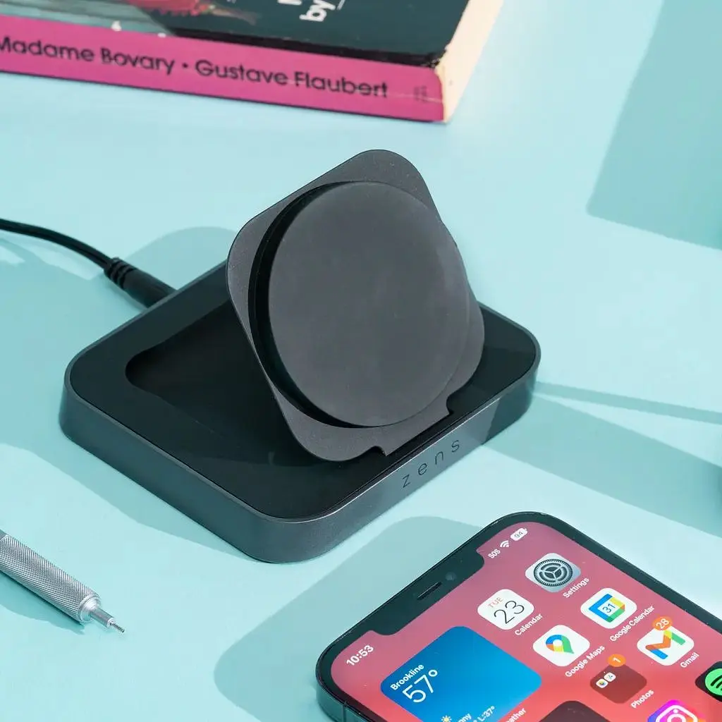 Бездротовий зарядний пристрій Zens Nightstand Charger Pro 2 Wireless Black (ZEDC28B/00) - фото 4