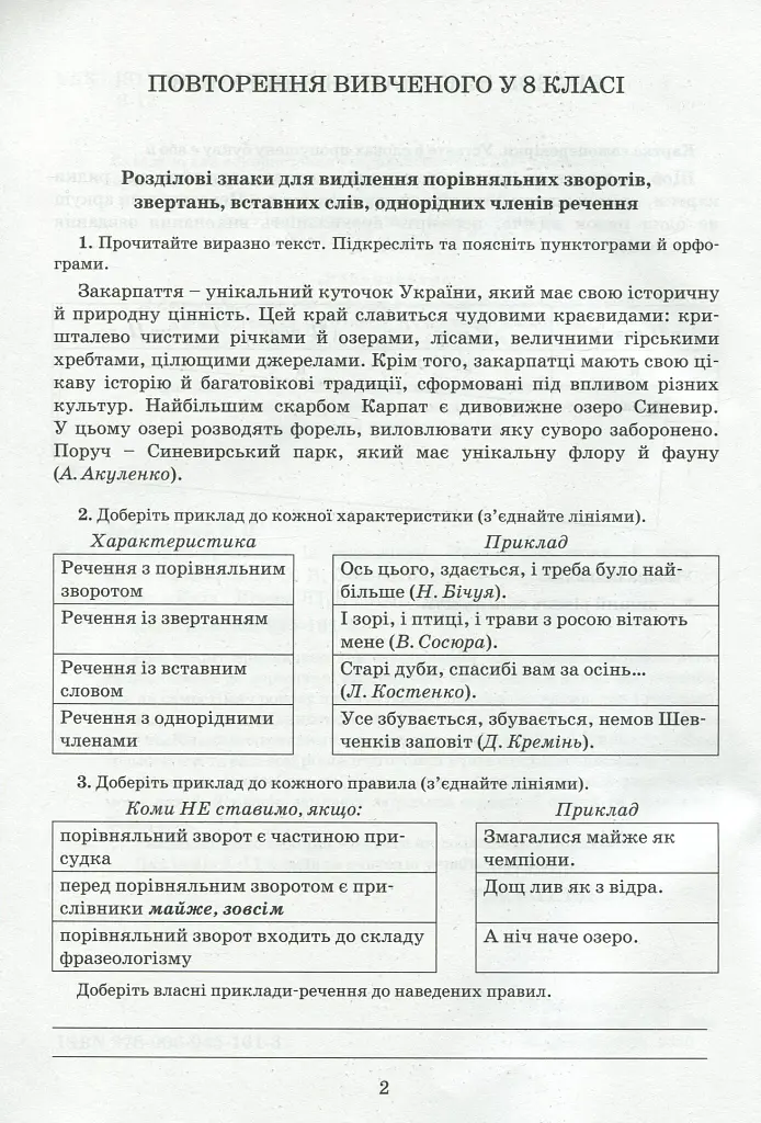 Українська мова 9 клас. Зошит-тренажер з правопису - фото 3