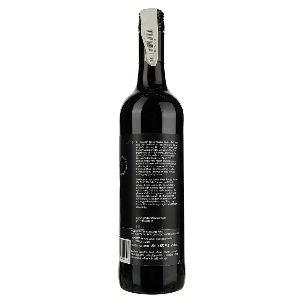 Вино Schild Estate Barossa Valley Merlot, червоне, сухе, 14,5%, 0,75 л (8000017837823) - фото 2