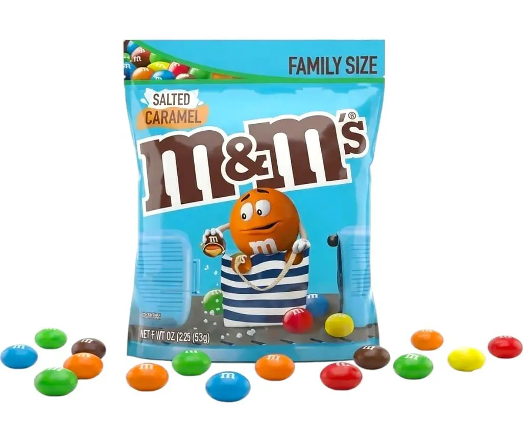 Драже M&M's Salted Caramel 310г - фото 2