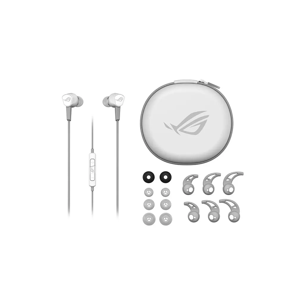 Гарнитура игровая Asus ROG CETRA II CORE ML 3.5 мм White (90YH0360-B2UA00) - фото 5