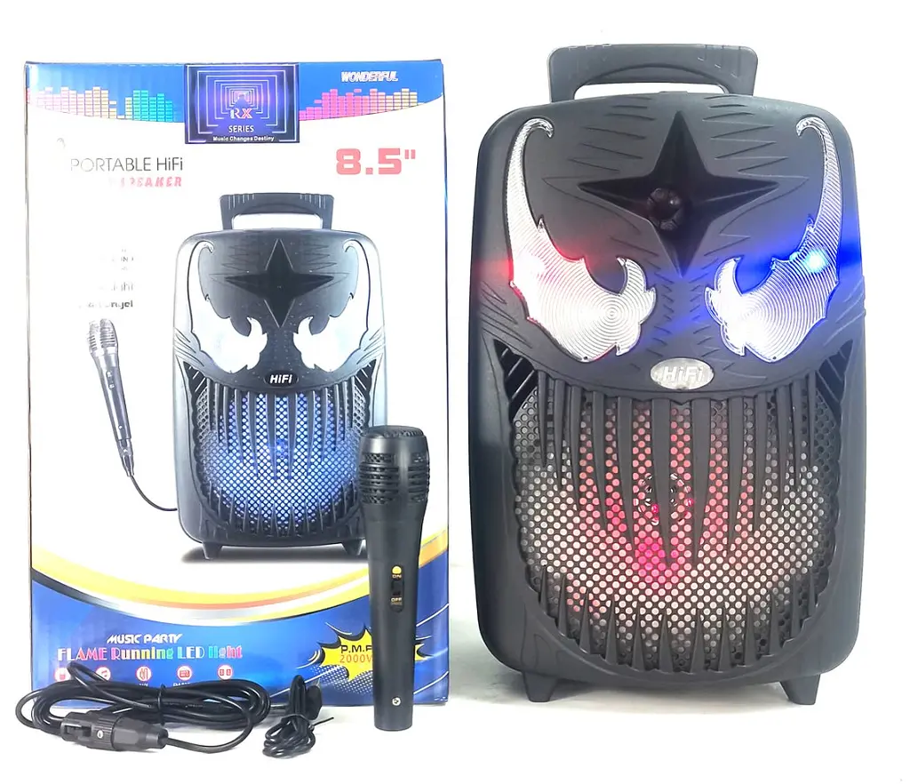Портативная колонка BiG VENOMX 30W, USM/MP3/FM/Bluetooth, + микрофон - фото 3