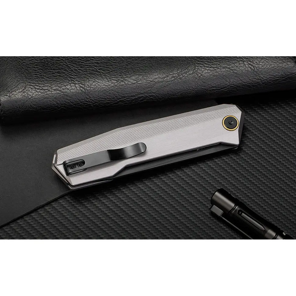 Ніж складаний туристичний Ruike P166-AК, (9.2 см) 14C28N/Aluminum сірий - фото 10