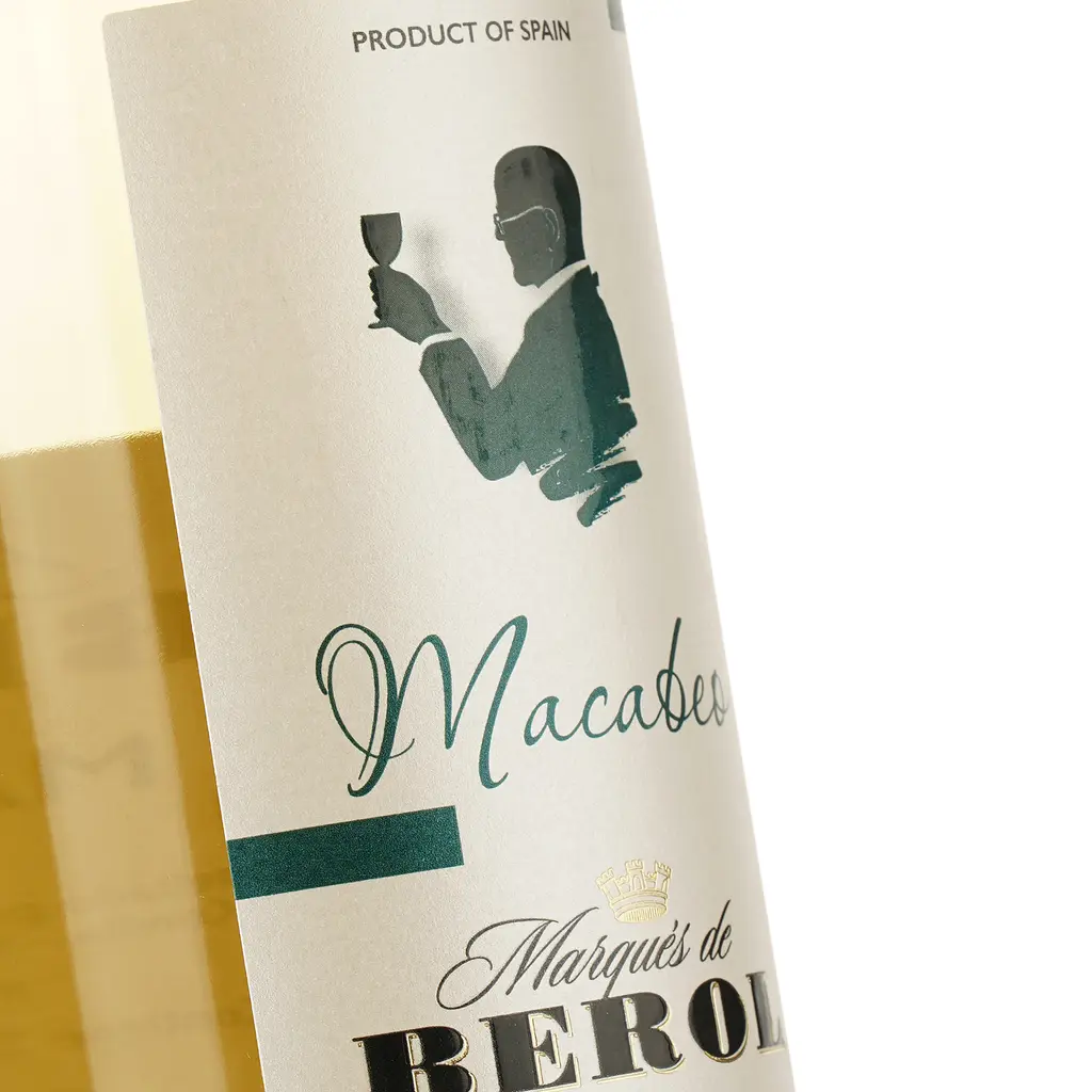 Вино Marks of Berol Macabeo Special Selection, біле, сухе, 0.75 л - фото 3