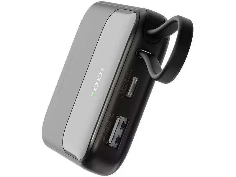 Зовнішній акумулятор (Power Bank) Canyon OnPower 101 10000mAh 22.5W Black (CNS-CPB101BK) - фото 5