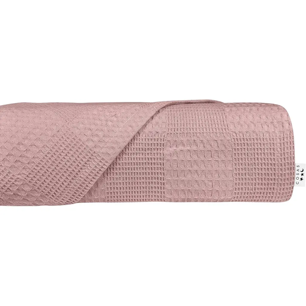 Дитячий плед Cosas Cube Fuchsia CS1 фуксія (Pled95_Waffle_SquaresFuchsia) - фото 2