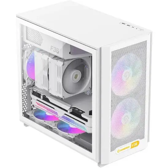 Корпус GameMax F36 WH White with window - фото 3