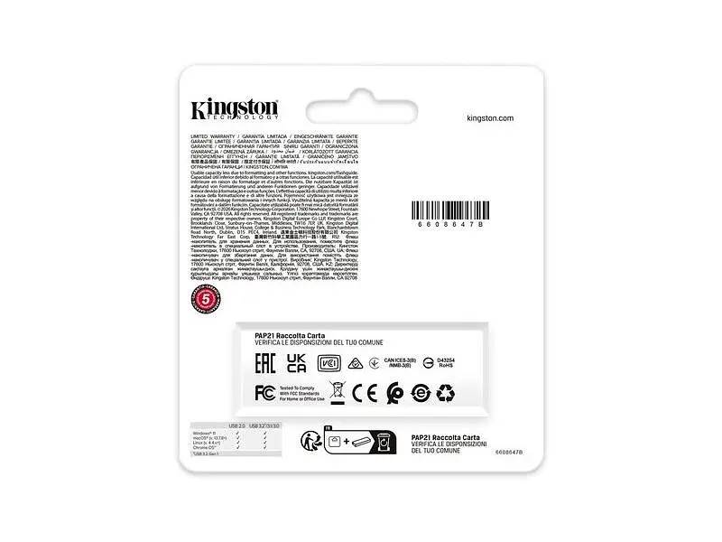 Флешка Kingston 512 GB DataTraveler Exodia G2 (DTXG2/512GB) - фото 6