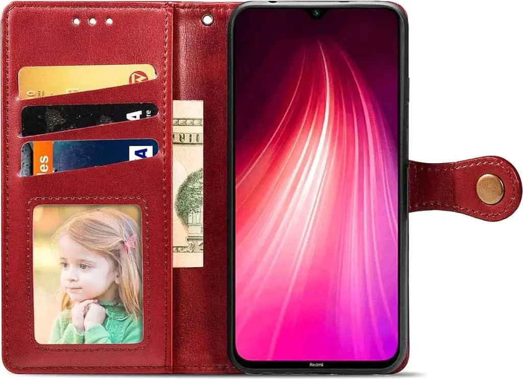 Чохол-книжка GETMAN Gallant Cover Case для Xiaomi Redmi 12C/11A Red [84403] - фото 3