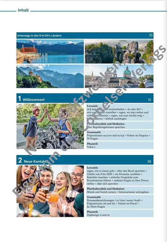 Unterwegs A1.1 Kurs- und Übungsbuch inkl. E-Book und PagePlayer-App - фото 2