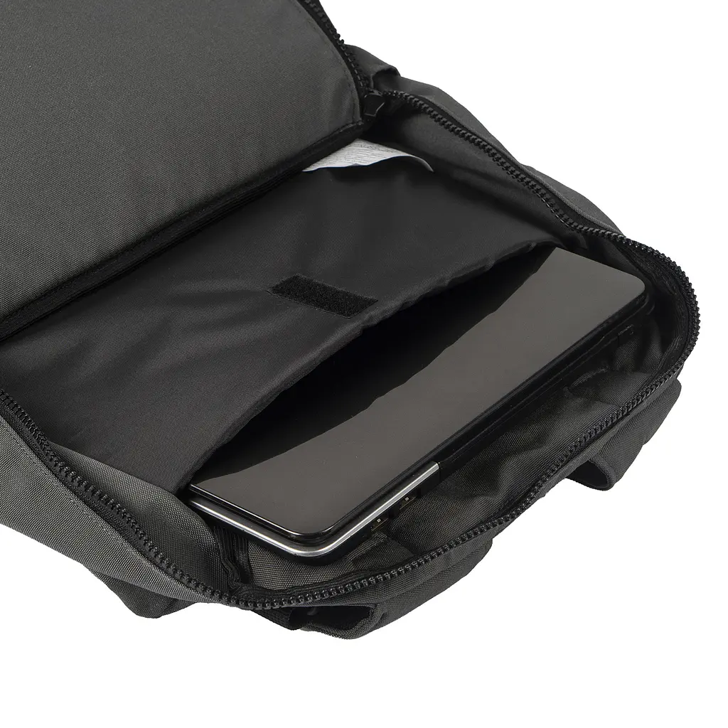 Рюкзак-антикрадій OOLOO Кенгуру mini 40x30x12 см, темно-сірий 657/497  - фото 3