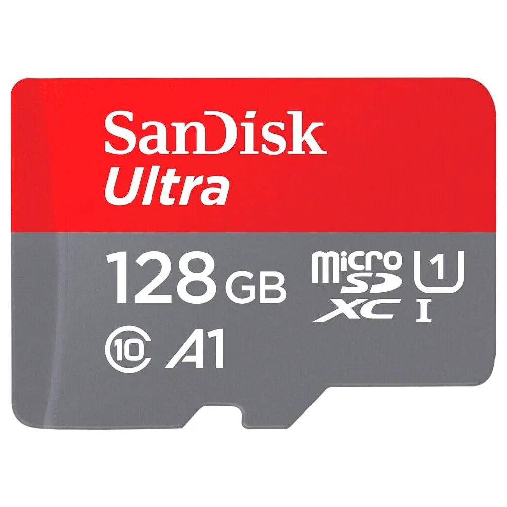 Карта пам'яті SanDisk 128GB microSD class 10 UHS-I A1 Ultra (SDSQUAB-128G-GN6IA) - фото 2