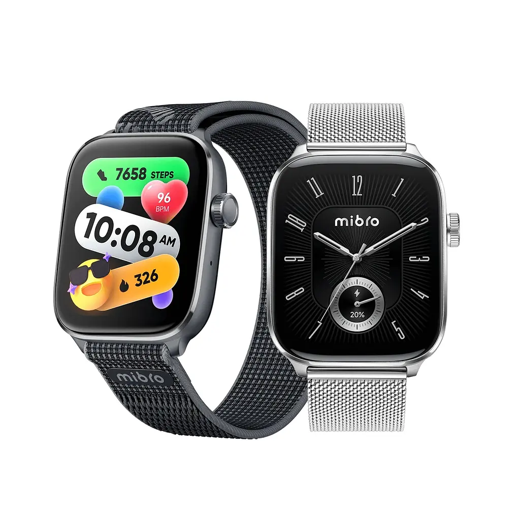 Mibro Смарт-часи Fit 44мм, 1.75", 390x450, AMOLED, BT 5.3, GPS, 2 ATM, чорний - фото 5
