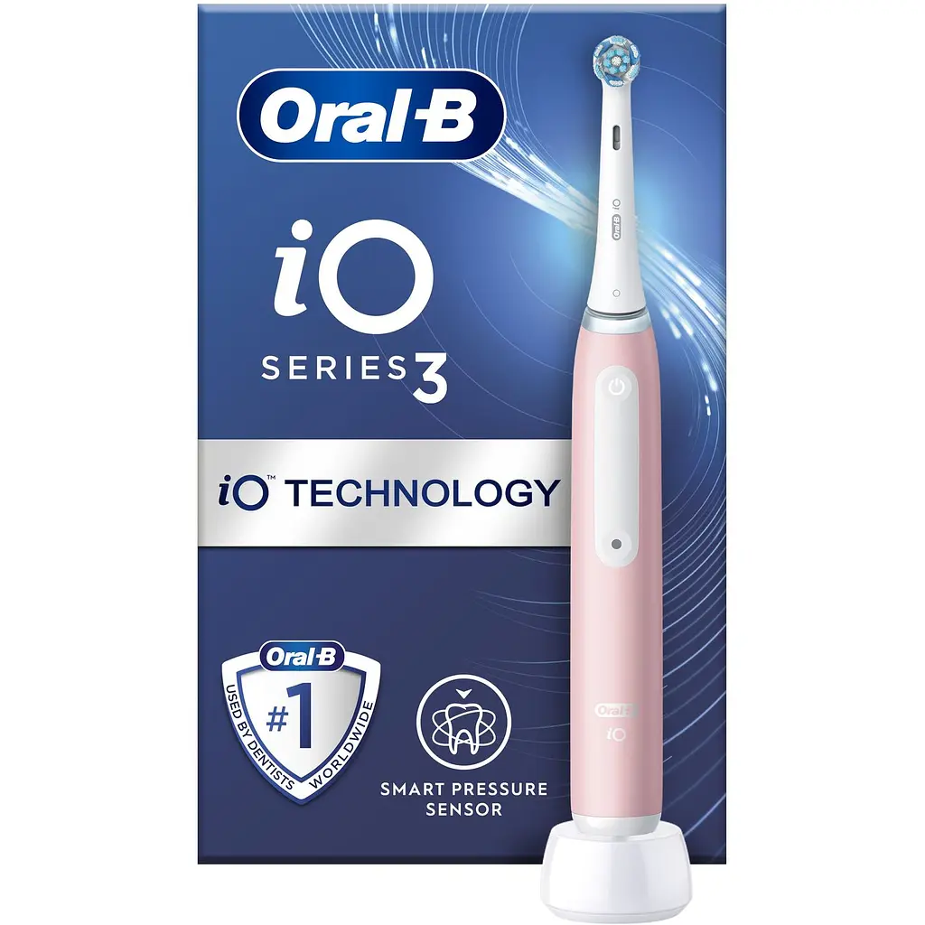 Електрична зубна щітка Oral-B iO Series 3 рожевий - фото 2