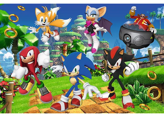 Пазл Trefl Сонік та друзі Супер Сонік 160 ел. (15421) - фото 2