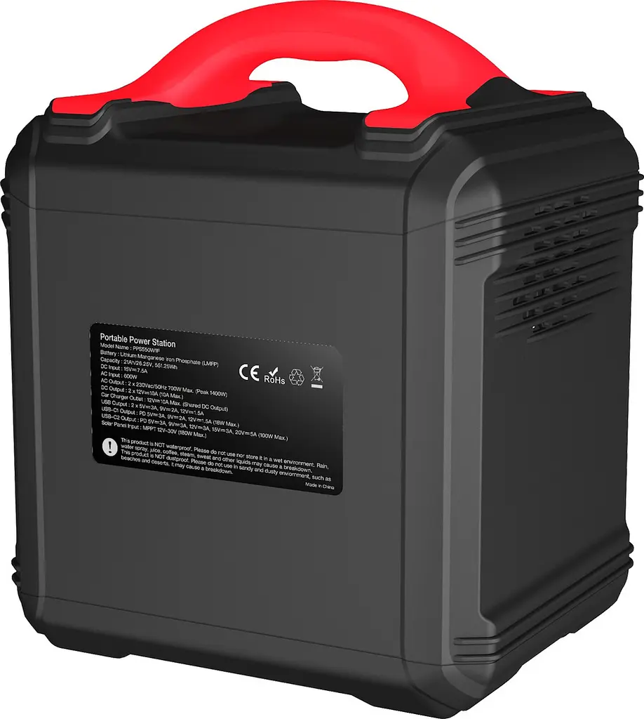 Портативная зарядная станция Energizer 551wh 700w PPS550W1F - фото 8